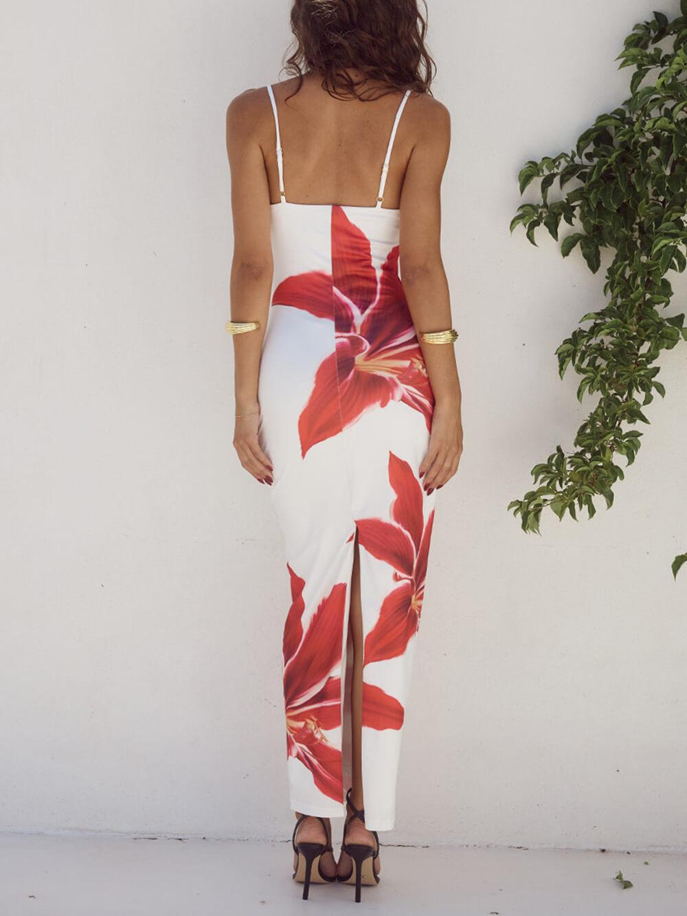 BlossomLux Women's Floral Maxi Dress – Lightweight, Stylish, and Elegant
