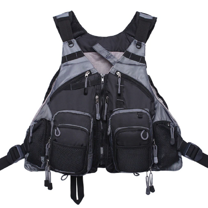 AquaTrek Adjustable Fly Fishing Vest for Men & Women