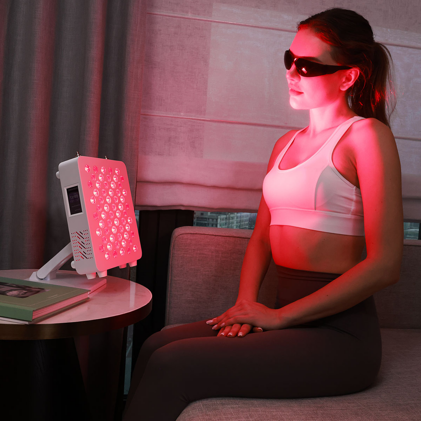 LumiGlow Multi-Feature Red Light Therapy Tabletop Panel