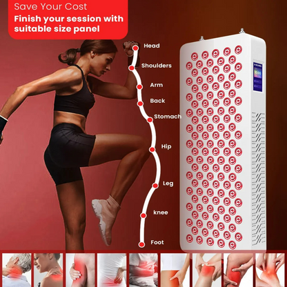 RadiantLite Infrared Therapy Panel | Home Red Light Therapy Device