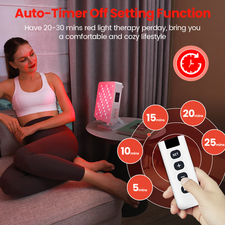 LumiGlow Multi-Feature Red Light Therapy Tabletop Panel