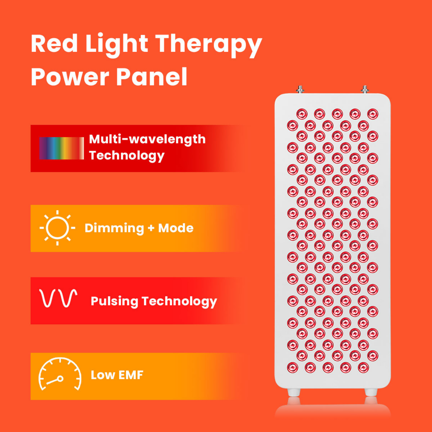 RadiantLite Infrared Therapy Panel | Home Red Light Therapy Device