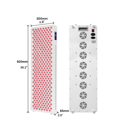 AuroraGlow Home Red Light Therapy Panel for Full Body Wellness