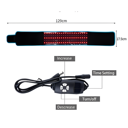 LuminaThera Advanced LED Red Light Therapy Belt for Home Use