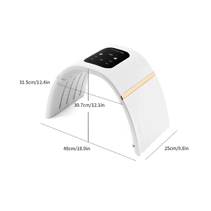 GlamSkin 7-Colour LED Light Therapy Beauty Device