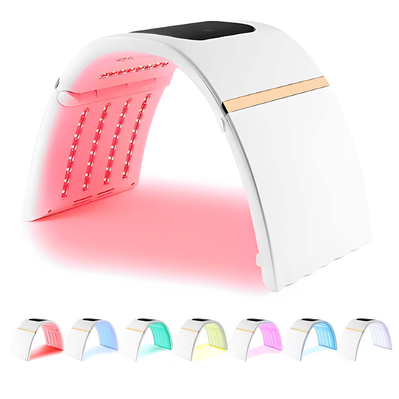 GlamSkin 7-Colour LED Light Therapy Beauty Device