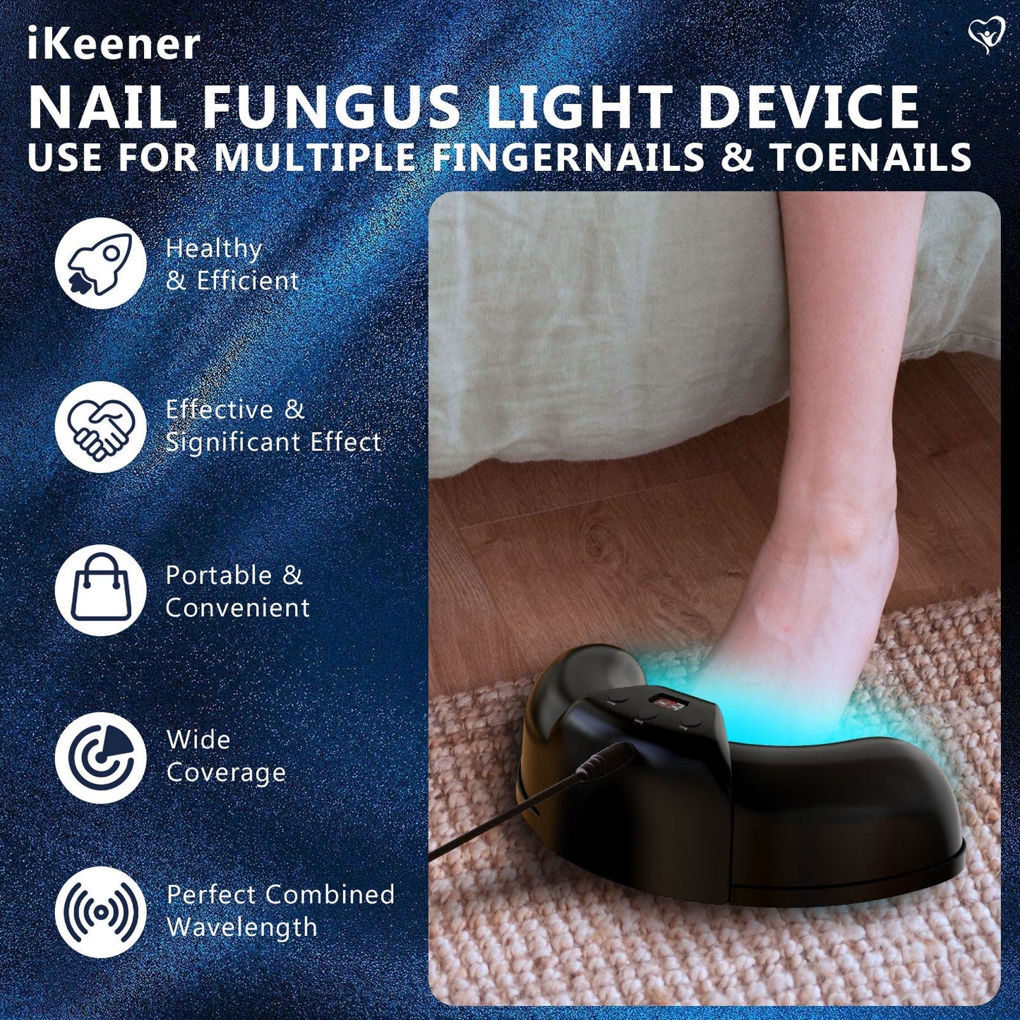 NailHeal Precision Light – Tackle Nail Fungus and Revive Nail Health