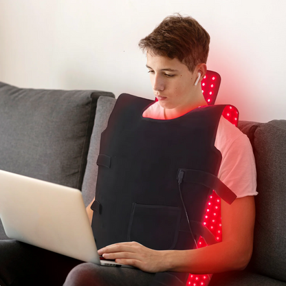 RevitaGlow Innovative Red Light Therapy Jacket for Pain Relief