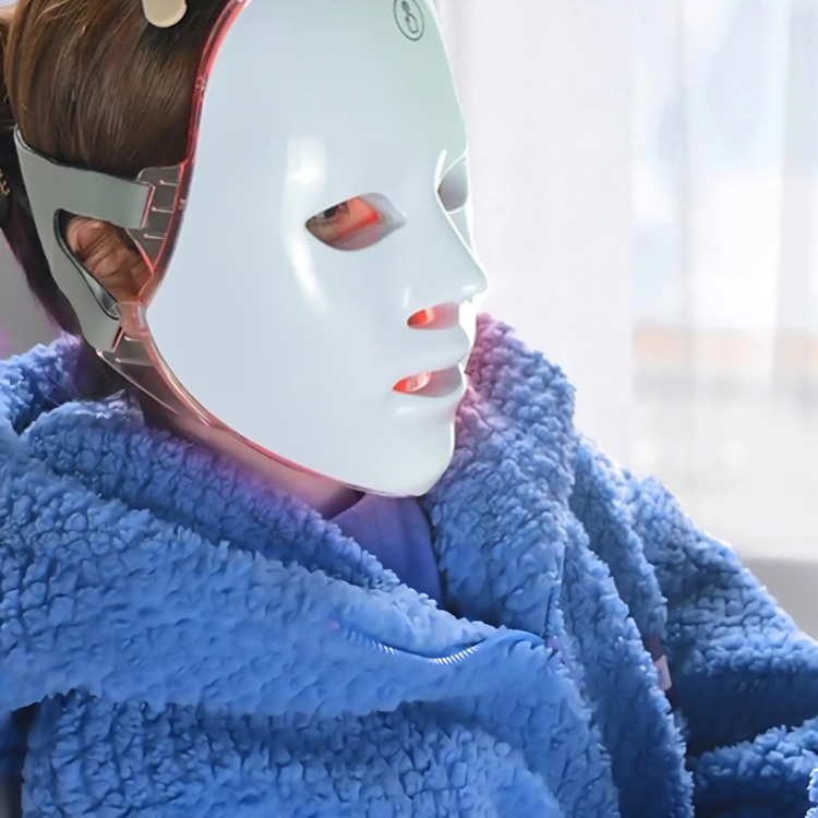 Led facial mask for best light therapy and skin care benefits