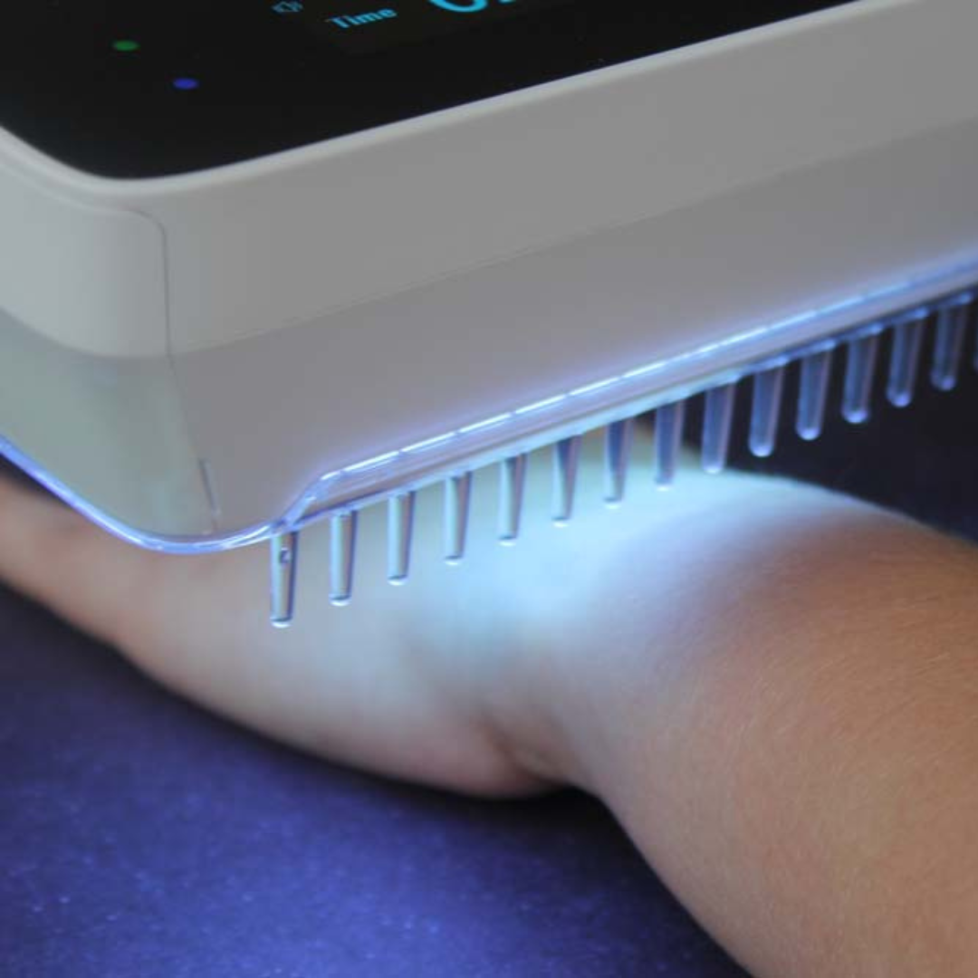 GlowCare Compact UVB Phototherapy Device for Skin Conditions