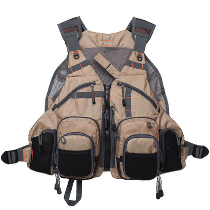 AquaTrek Adjustable Fly Fishing Vest for Men & Women