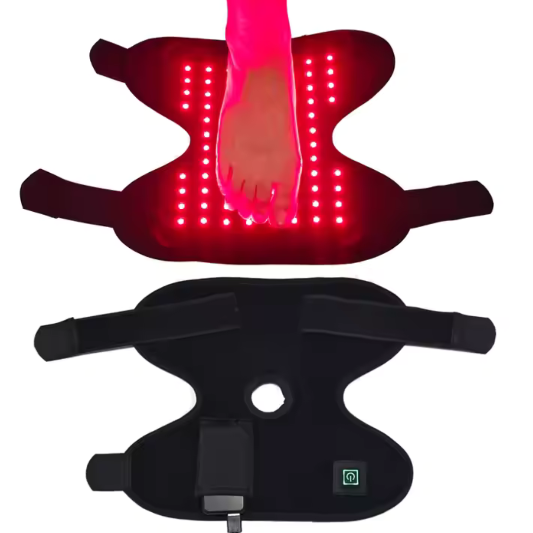 A red light therapy lamp for home use