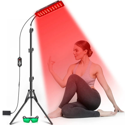 Red Light Therapy Lamp offering advanced infrared and red led light therapy