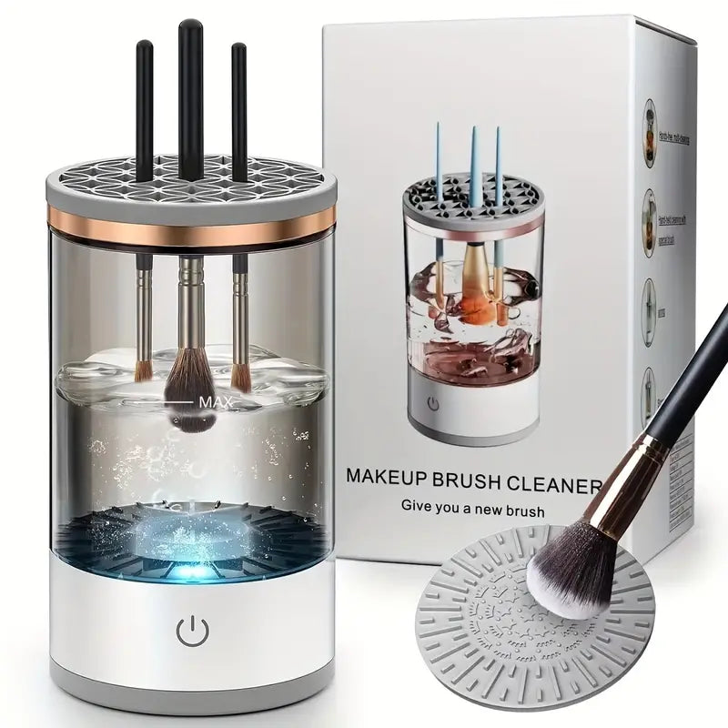 GlamTouch Automatic Makeup Brush Cleaner - Quick & Efficient Cleaning Solution