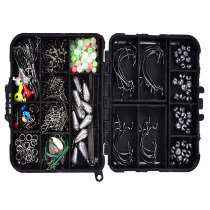 A comprehensive set of fishing tackle boxes and carp fishing equipment