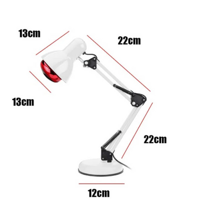 TheraGlow Advanced Infrared Red Light Therapy Lamp with Stand