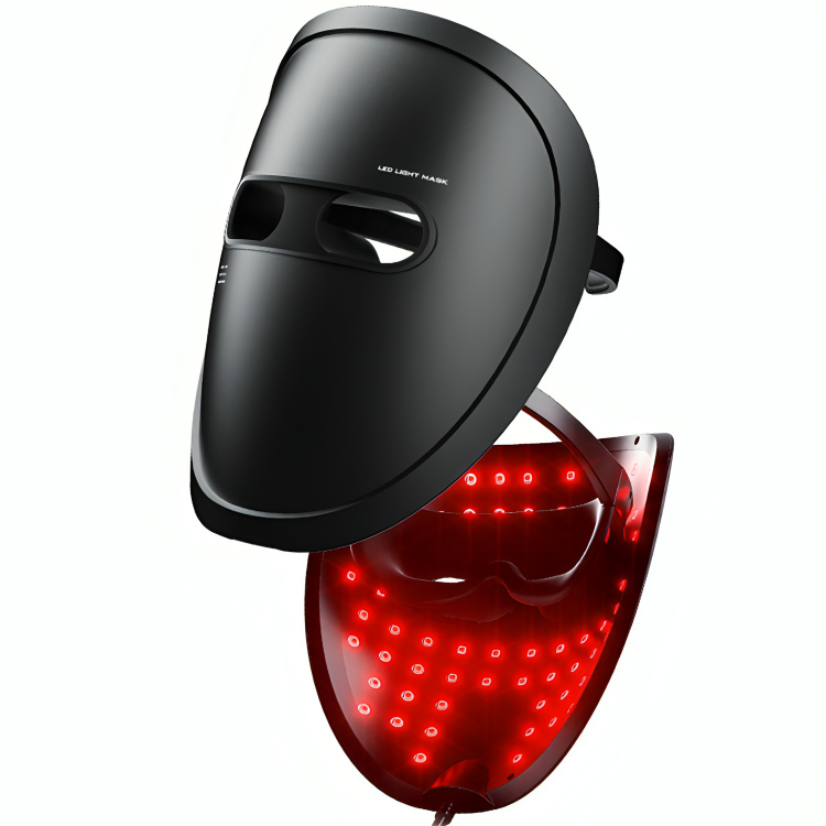 A led face mask used for light therapy