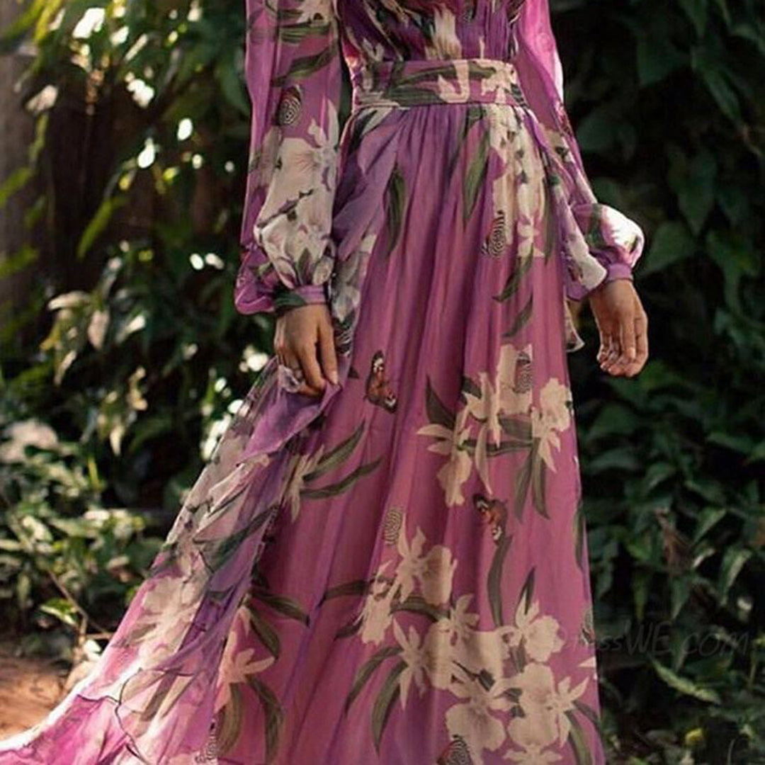 Elegance Allure Luxurious Long Dress for Women
