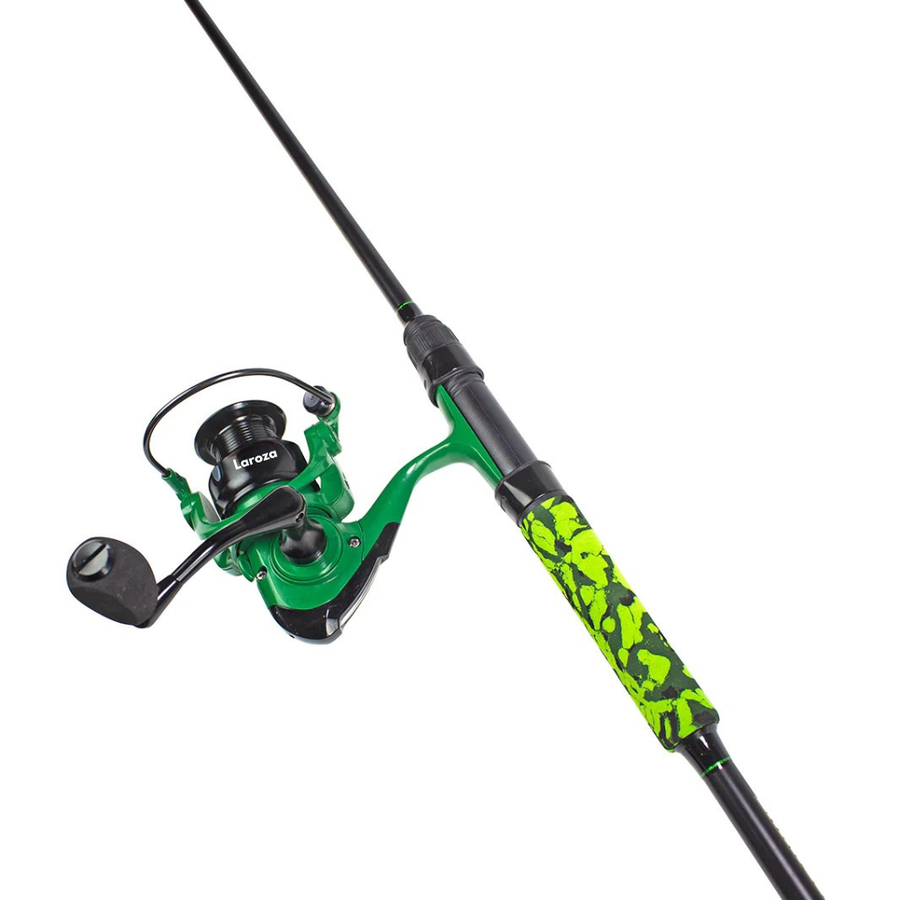 Laroza Atomic 6'8" Medium Power Spinning Rod and Reel Combo