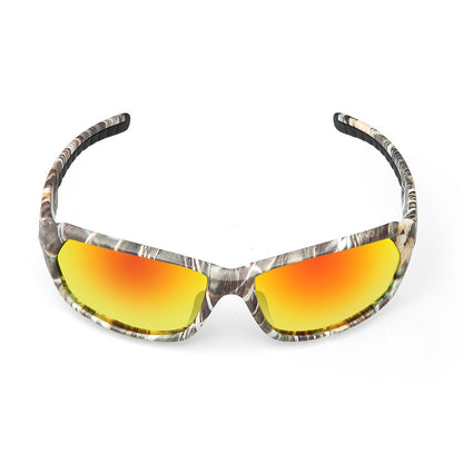 Variety of polarized sunglasses including fishing, driving, sports, and vintage styles