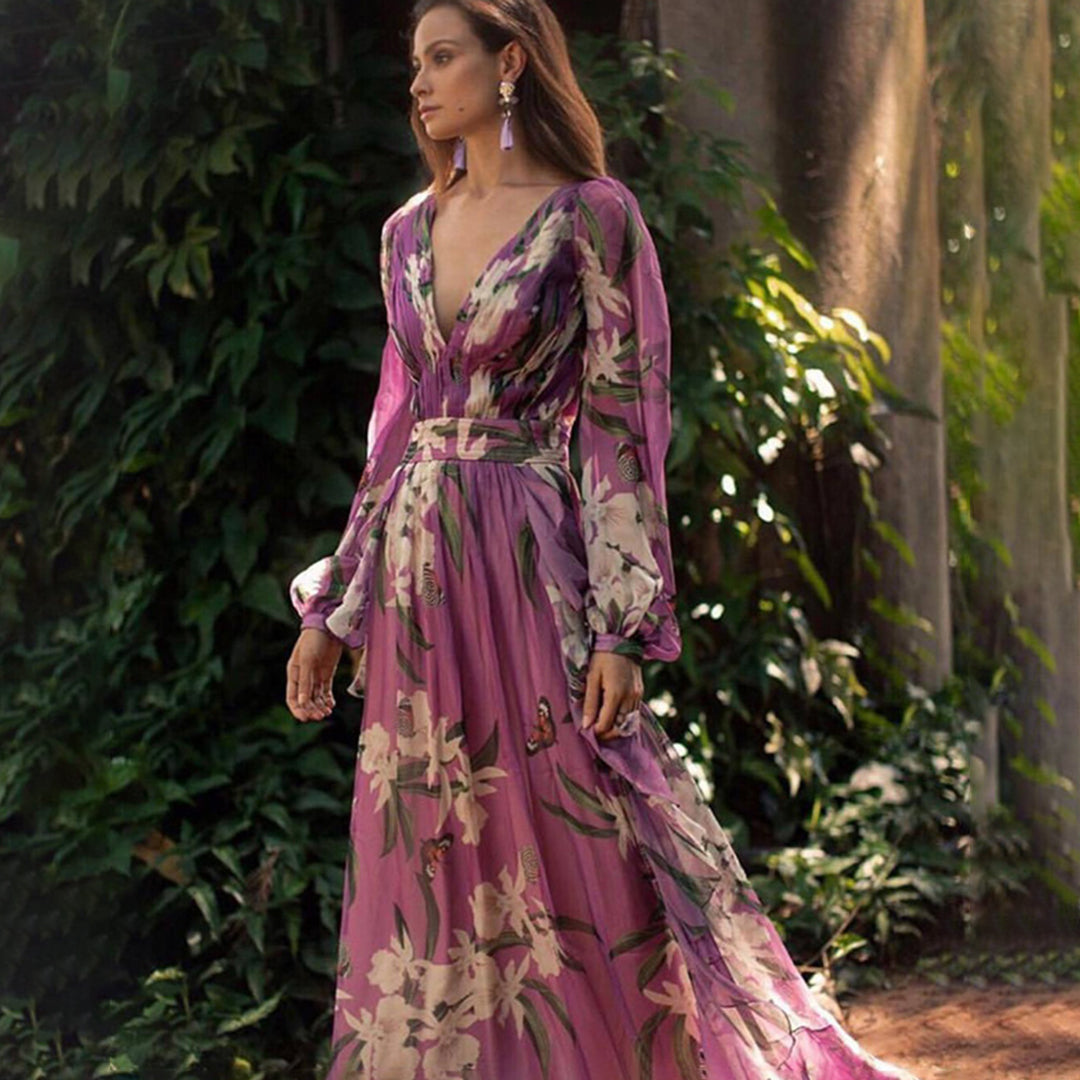 An elegant black evening dress perfect for formal events.
