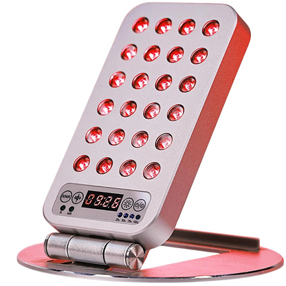 A red light therapy panel for home use featuring LED face therapy capabilities