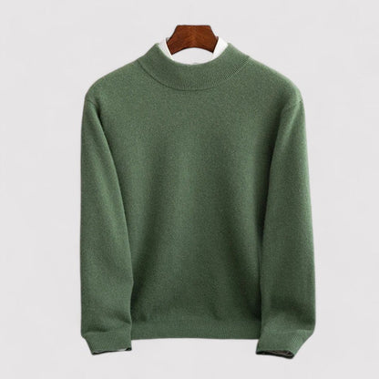 collection of men's cashmere sweater and knitwear